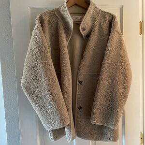 Reversible sherpa jacket by Velvet,-Graham and Spencer size XS